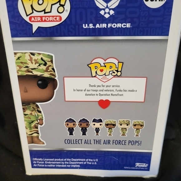 Funko POP! Air Force Airman Vinyl Figure USAF New in Box - Picture 8 of 11